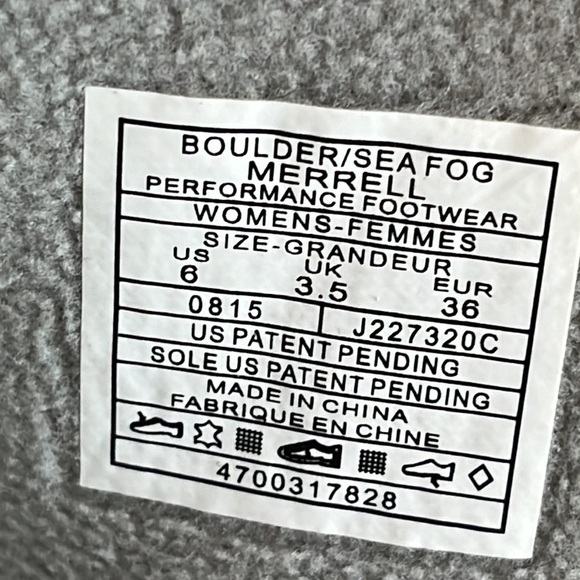 Merrell Jovilee winter boots Boulder/Sea Fog, W6 EUC very clean! - Picture 9 of 13